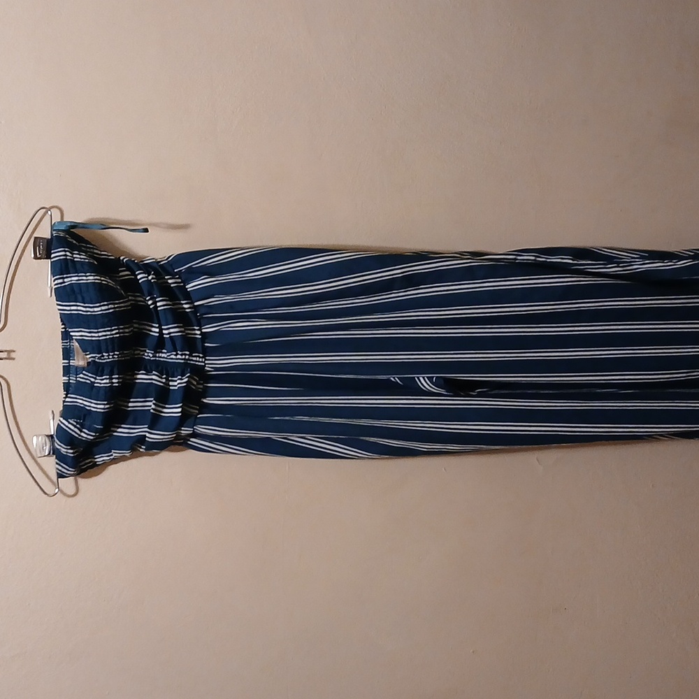 A gorgeous band of gypsies strapless pants suit